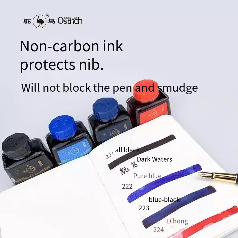 Ostrich 2-Series Fountain Pen  - Fountain Pen Bottled Ink ulasan dan harga