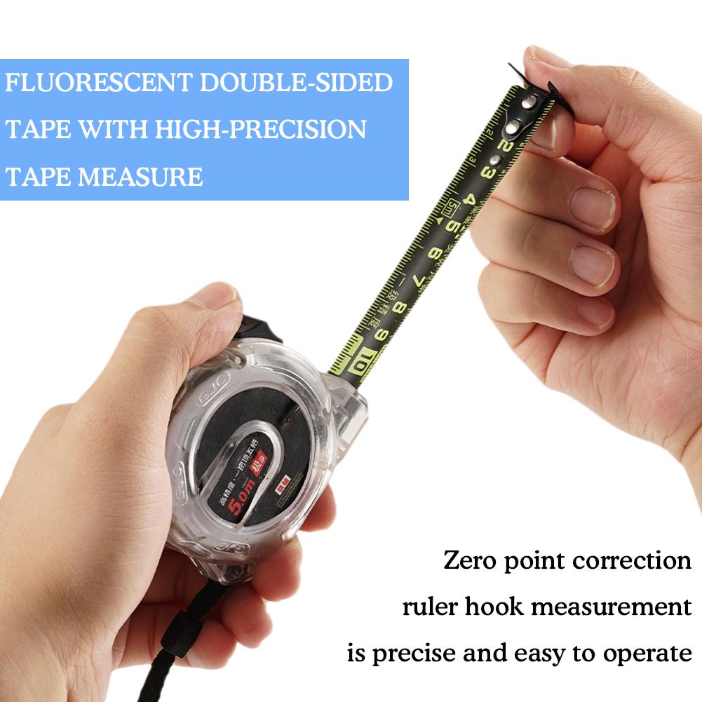 10M Self-Locking Tape Measure  - Tape Dispenser Weighted ulasan dan harga