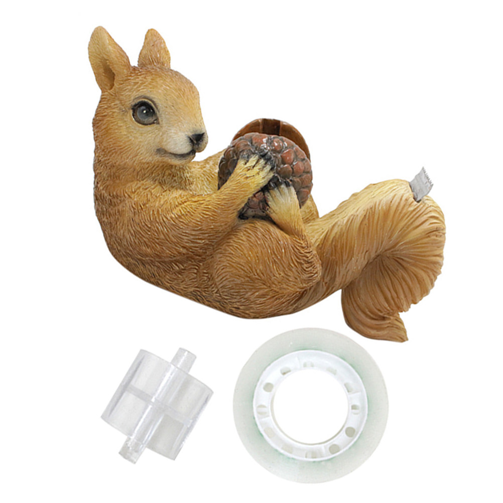Cute Squirrel Shaped Tape Disp - Tape Dispenser Weighted ulasan dan harga