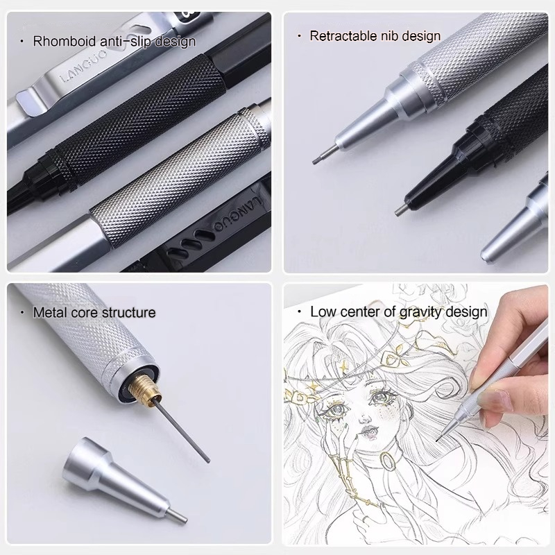 Languo Automatic Mechanical Pe - Mechanical Pencil 0.3 ulasan dan harga