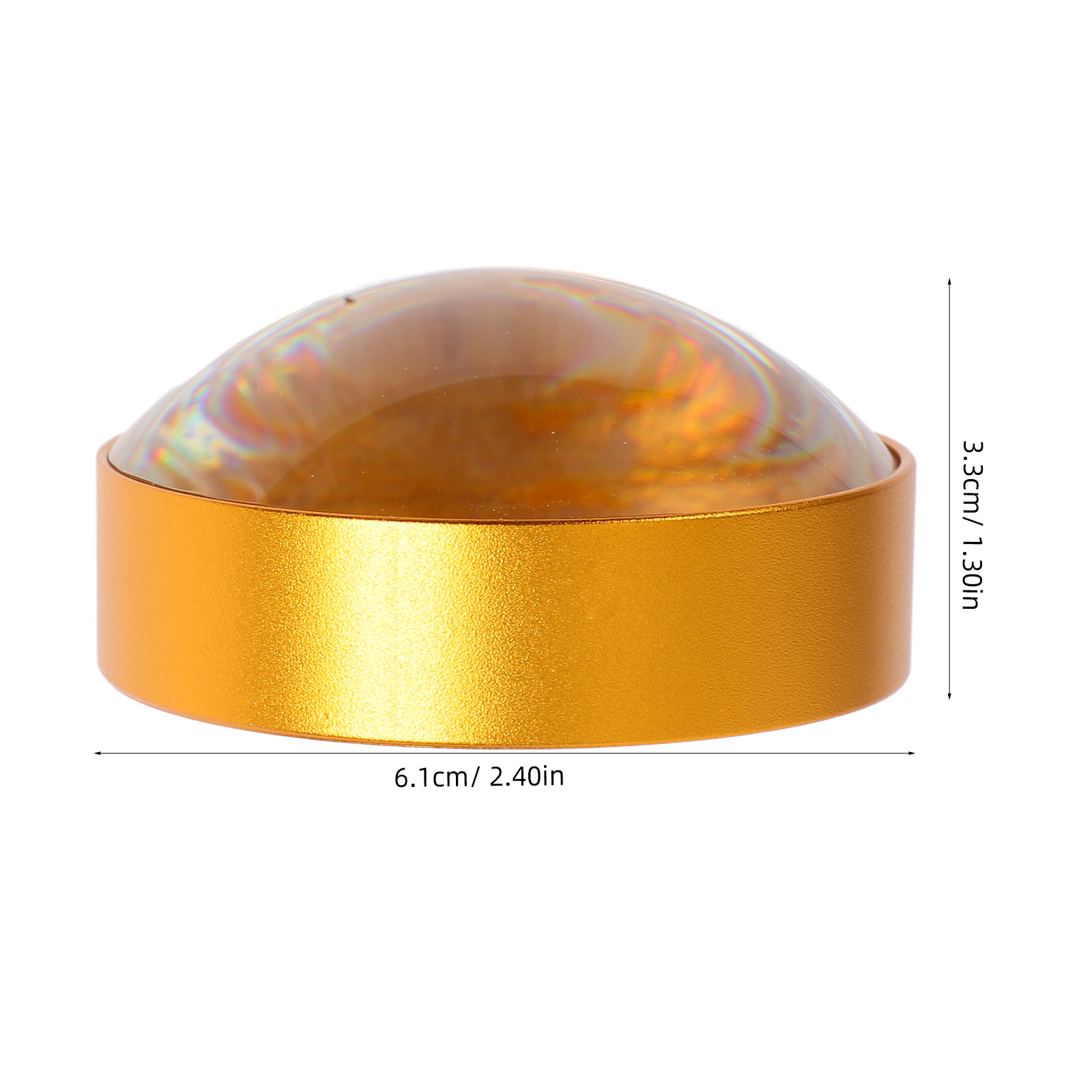 6X Crystal Dome Magnifier with - Book Weight Glass ulasan dan harga
